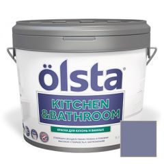 Краска интерьерная Olsta Kitchen and Bathroom 132C Grace 9 л