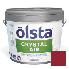 Краска интерьерная Olsta Crystal Air 161C Ruby 0,9 л