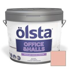 Краска интерьерная Olsta Office and Halls 4A Roseate 0,9 л