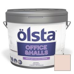 Краска интерьерная Olsta (Ольста) Office and Halls 9A Champignon 0,9 л