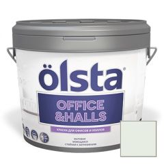 Краска интерьерная Olsta Office and Halls 100A Nordiys Light 0,9 л