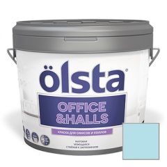 Краска интерьерная Olsta Office and Halls 183A Dag Sky 0,9 л