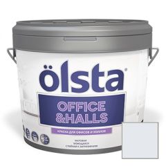 Краска интерьерная Olsta Office and Halls 121A Frozen Forest 2,7 л