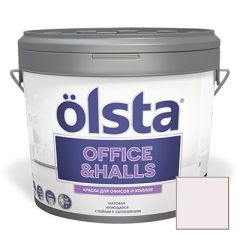 Краска интерьерная Olsta (Ольста) Office and Halls 141A Touch Up White 2,7 л