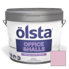 Краска интерьерная Olsta Office and Halls 191A Lilac Hase 2,7 л