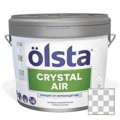 Краска интерьерная Olsta Crystal Air Прозрачная 2,7 л