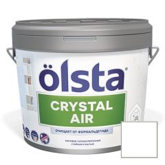 Краска интерьерная Olsta Crystal Air Белая 0,9 л