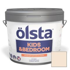 Краска интерьерная Olsta Kids and Bedroom 15A Biscuit 0,9 л