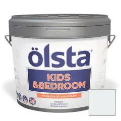Краска интерьерная Olsta Kids and Bedroom 106A Polar Owl 0,9 л