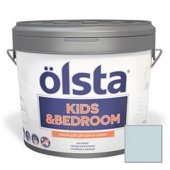 Краска интерьерная Olsta Kids and Bedroom 108A Nettsky 0,9 л