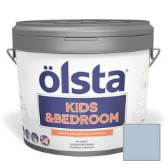 Краска интерьерная Olsta Kids and Bedroom 123A Seagull 0,9 л