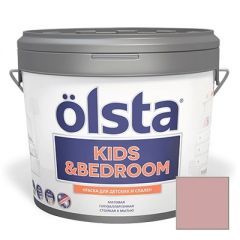 Краска интерьерная Olsta Kids and Bedroom 158A Fleur 0,9 л