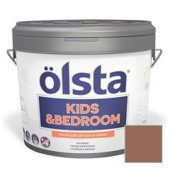 Краска интерьерная Olsta Kids and Bedroom 27C Kastanja 0,9 л
