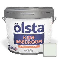 Краска интерьерная Olsta (Ольста) Kids and Bedroom 100A Nordiys Light 2,7 л