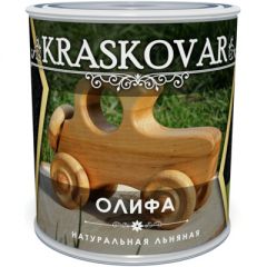 Олифа натуральная Kraskovar Бесцветная (1900001177) 0,75 л