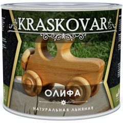 Олифа натуральная Kraskovar Бесцветная (1900001178) 2,2 л