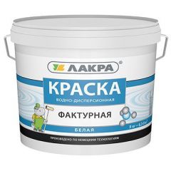 Краска фактурная Лакра 9 кг