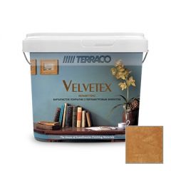 Декоративное покрытие Terraco (Террако) Velvetex Вельветтекс Бронза 1 кг