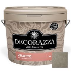 Декоративное покрытие Decorazza (Декоразза) Velluto Argento (VT 10-34) 5 кг