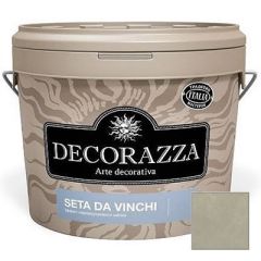 Декоративное покрытие Decorazza Seta Da Vinci Argento (SD 11-38) 1 л