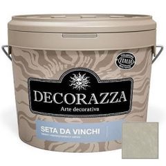 Декоративное покрытие Decorazza Seta Da Vinci Argento (SD 11-43) 1 л