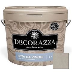 Декоративное покрытие Decorazza Seta Da Vinci Argento (SD 11-04) 5 л