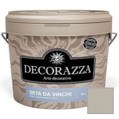 Декоративное покрытие Decorazza Seta Da Vinci Argento (SD 11-07) 5 л