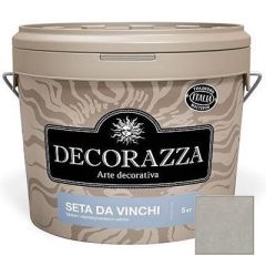 Декоративное покрытие Decorazza Seta Da Vinci Argento (SD 11-09) 5 л