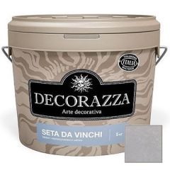 Декоративное покрытие Decorazza Seta Da Vinci Argento (SD 11-19) 5 л