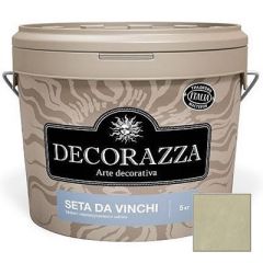 Декоративное покрытие Decorazza Seta Da Vinci Argento (SD 11-29) 5 л
