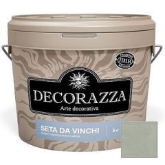 Декоративное покрытие Decorazza (Декоразза) Seta Da Vinci Argento (SD 11-32) 5 л