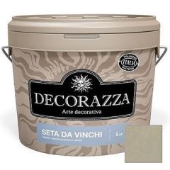 Декоративное покрытие Decorazza Seta Da Vinci Argento (SD 11-37) 5 л