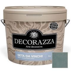 Декоративное покрытие Decorazza Seta Da Vinci Argento (SD 11-62) 5 л