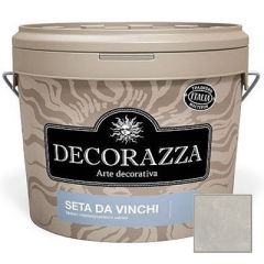 Декоративное покрытие Decorazza Seta Da Vinci Argento (SD 001) 1 л
