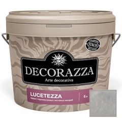 Декоративное покрытие Decorazza Lucetezza Argento (LC 11-100) 5 л