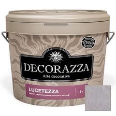 Декоративное покрытие Decorazza Lucetezza Argento (LC 11-126) 5 л