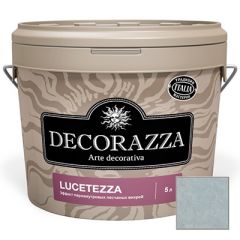 Декоративное покрытие Decorazza (Декоразза) Lucetezza Argento (LC 11-144) 5 л