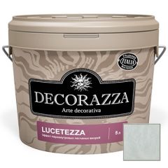 Декоративное покрытие Decorazza Lucetezza Argento (LC 11-147) 5 л