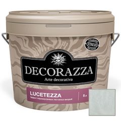 Декоративное покрытие Decorazza (Декоразза) Lucetezza Argento (LC 11-147) 5 л