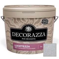 Декоративное покрытие Decorazza Lucetezza Argento (LC 11-169) 5 л