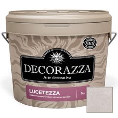 Декоративное покрытие Decorazza (Декоразза) Lucetezza Argento (LC 11-201) 5 л