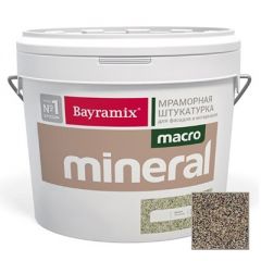 Декоративная штукатурка Bayramix Mineral Macro XL мраморная №1042 15 кг