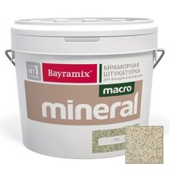 Декоративная штукатурка Bayramix Mineral Macro мраморная №1015 15 кг