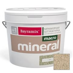 Декоративная штукатурка Bayramix Mineral Macro мраморная №1031 15 кг