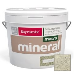 Декоративная штукатурка Bayramix Mineral Macro мраморная №1033 15 кг