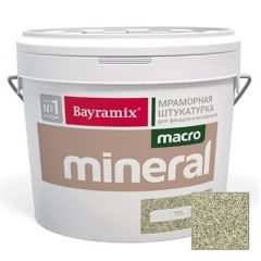 Декоративная штукатурка Bayramix Mineral Macro мраморная №1034 15 кг