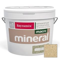 Декоративная штукатурка Bayramix Mineral Macro мраморная №1035 15 кг