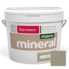 Декоративная штукатурка Bayramix Mineral Macro мраморная №1012 15 кг