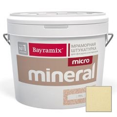 Декоративная штукатурка Bayramix Mineral Micro мраморная №646+SILVER 15 кг