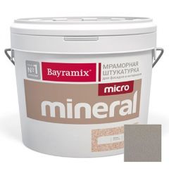 Декоративная штукатурка Bayramix Mineral Micro мраморная №650+SILVER 15 кг